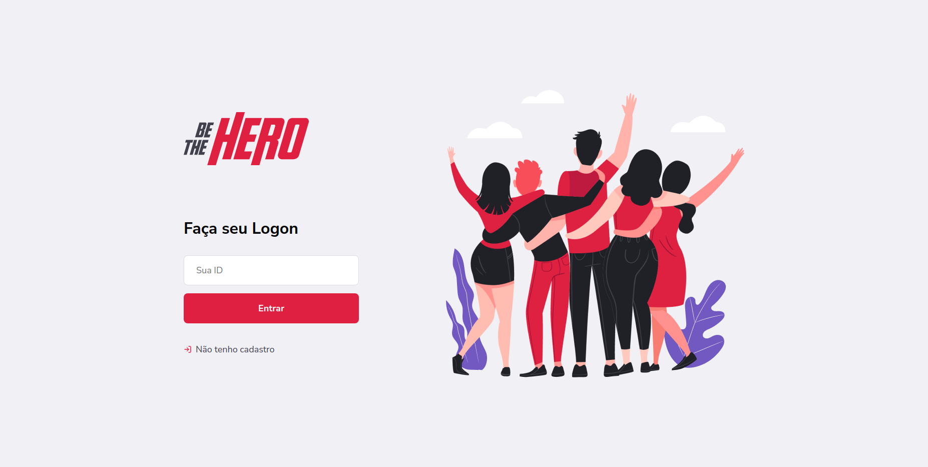 Be the hero website